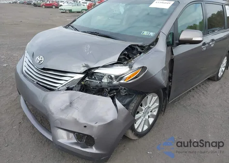 2015 Toyota Sienna Limited Premium 7 Passenger from USA, damaged, VIN 5TDDK3DC4FS116695